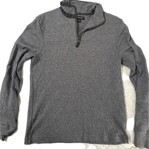 Banana Republic | Men's Charcoal 1/4 Zip Sweater | Size Small |